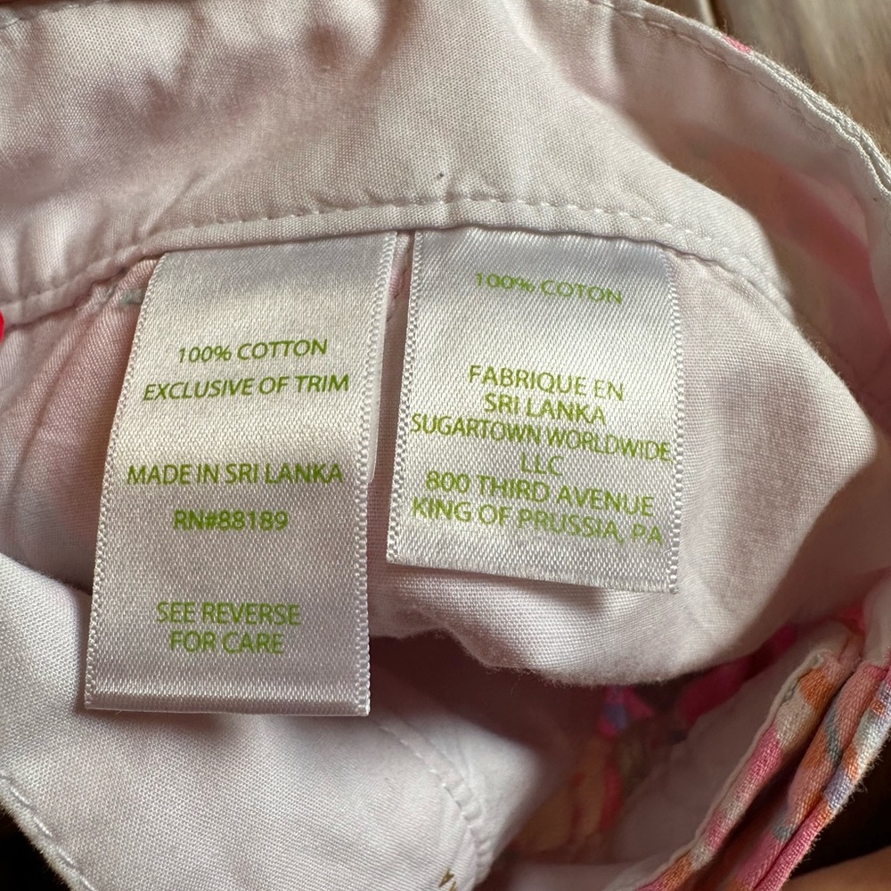Lilly Pulitzer Buttercup Shorts in Too Much Bubbly size 16 - Picture 5 of 5